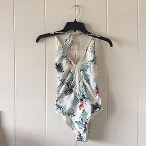 White floral Roxy Bikini